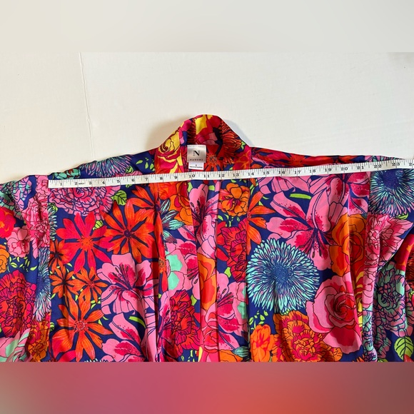 Natori Floral Gown and Robe set size S Maxi Length multicolored - Picture 11 of 16